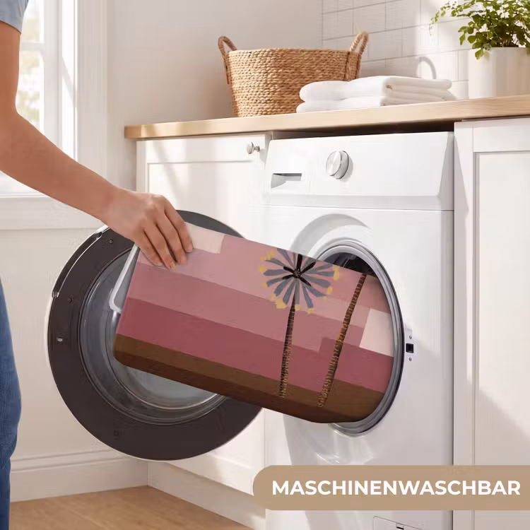 Illustratie - Bloemen - Vlakken - Abstract Badmat middel -USP_WasbaarDE