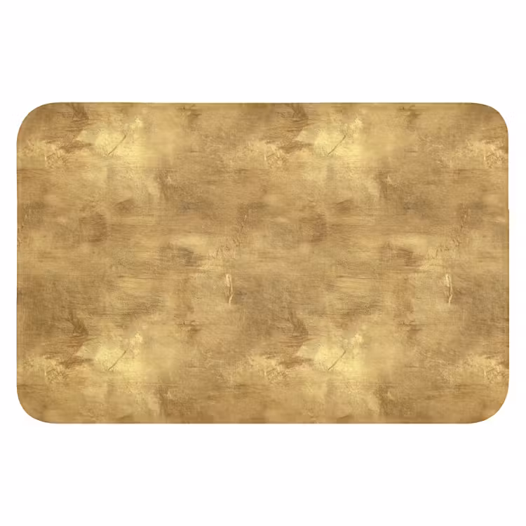 Industrieel - Textuur - Goud Badmat klein 997 -3d