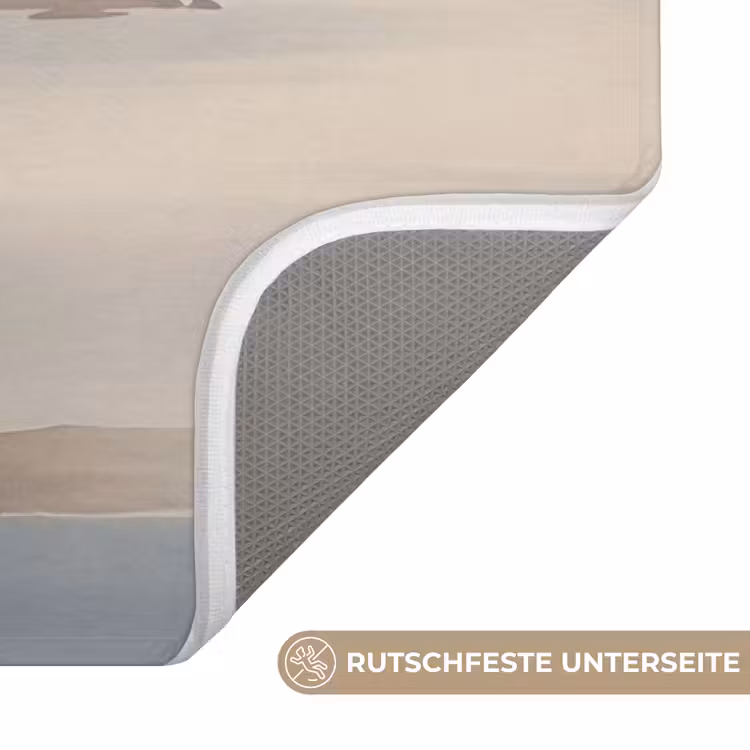 Japans - Landschap - Beige Badmat middel -USP_AntislipDE