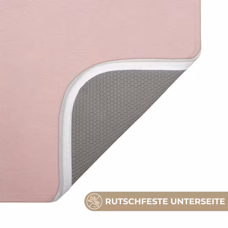 Kaketoe - Portret - Roze Badmat middel -USP_AntislipDE