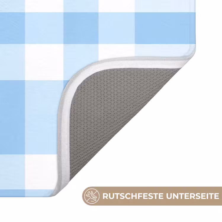 Ruit - Patroon - Blauw Badmat middel 997 -USP_AntislipDE