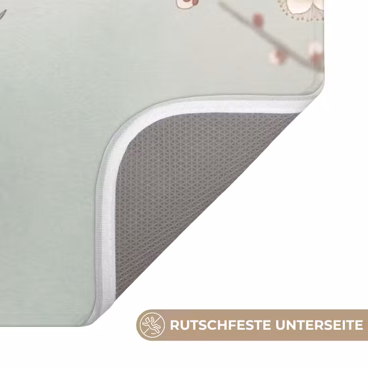 Kersen - Bloesem - Groen Badmat middel -USP_AntislipDE