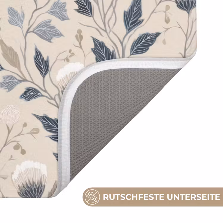 Klassiek - Botanisch - Kleurrijk Badmat middel 997 -USP_AntislipDE