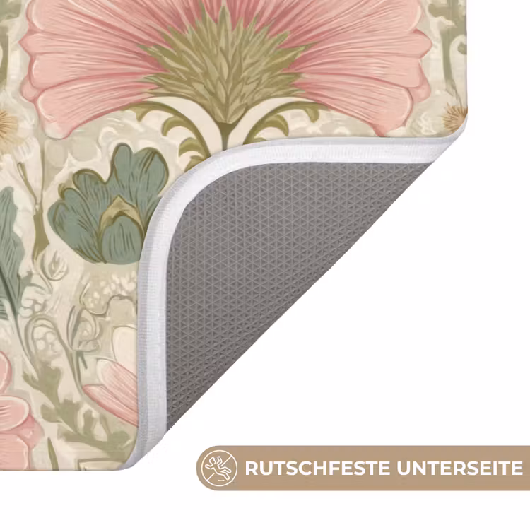 Klassiek - Patroon - Roze Badmat middel 997 -USP_AntislipDE