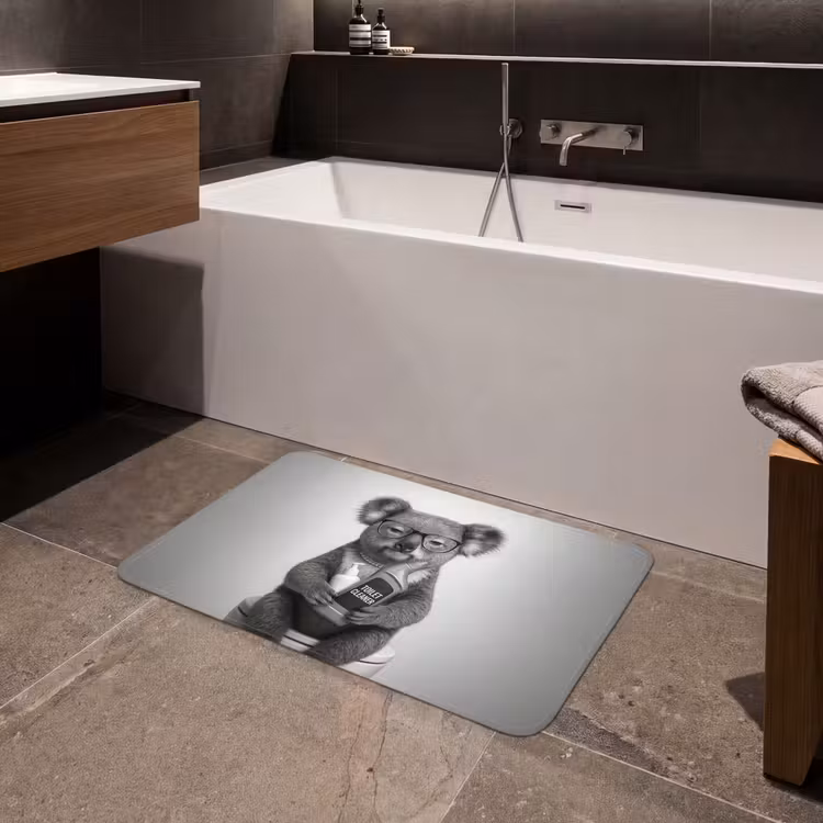 Koala - Bril - Toilet Badmat middel -sfeer3