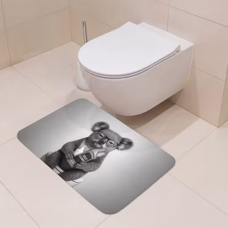 Koala - Bril - Toilet Badmat middel -sfeer4
