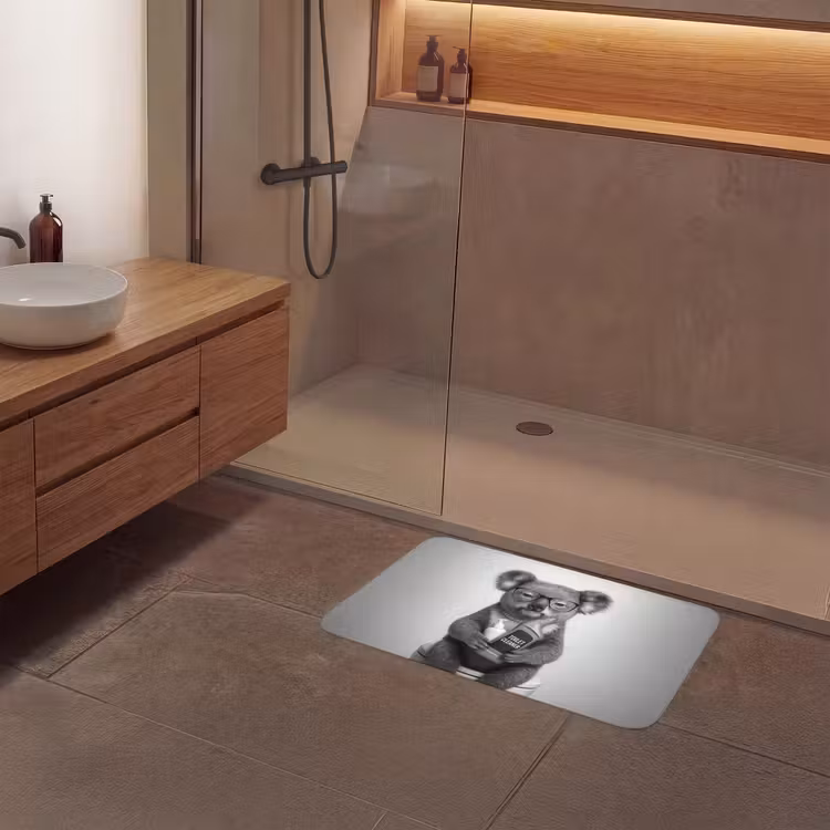 Koala - Bril - Toilet Badmat middel -sfeer2