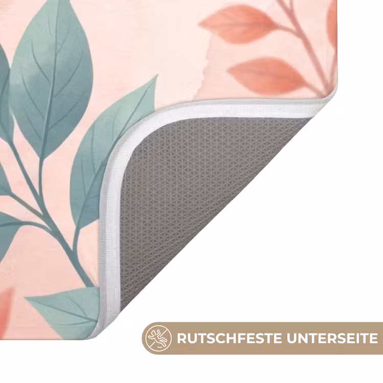 Kolibrie - Vliegen - Natuur - Illustratie - Kleurrijk Badmat middel -USP_AntislipDE