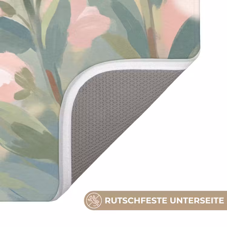 Kolibrie - Illustratie - Kleurrijk Badmat middel -USP_AntislipDE