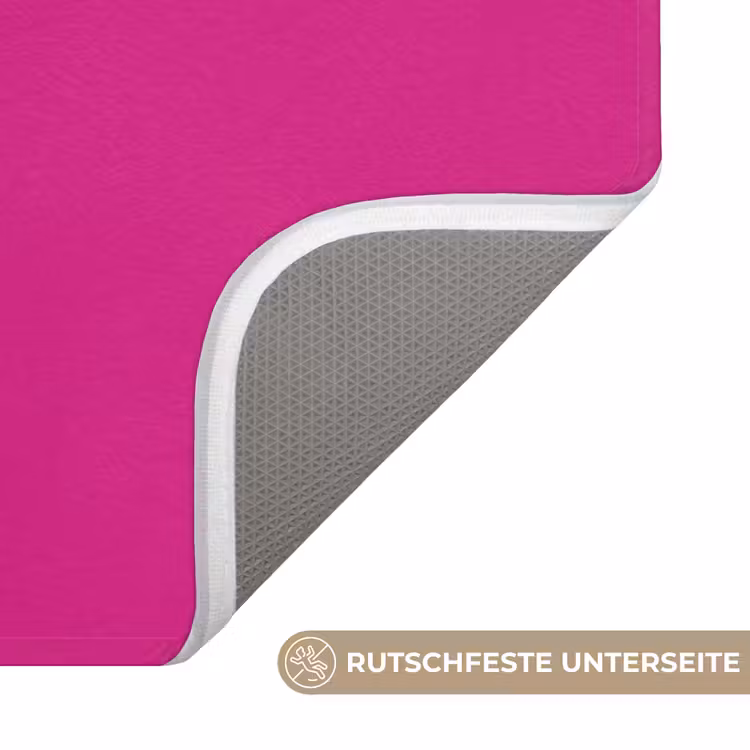 Focus on the good - Roze - Simple Badmat middel -USP_AntislipDE