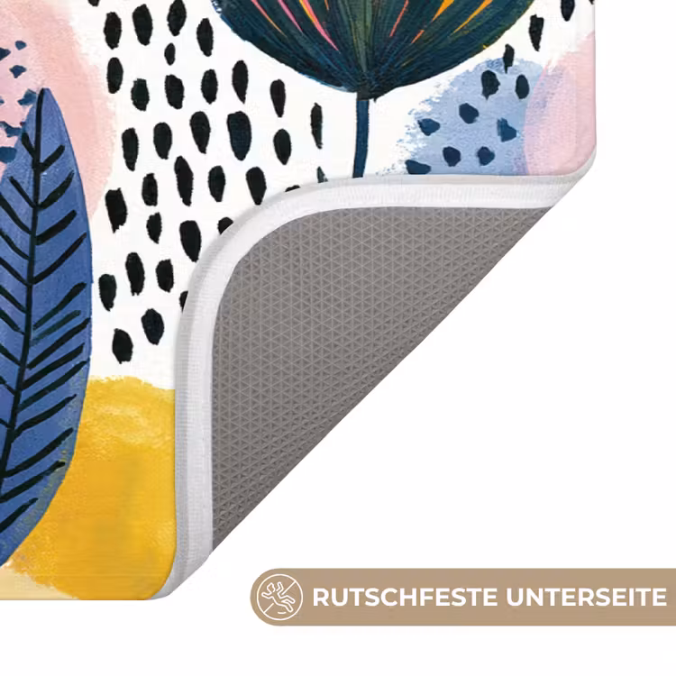 Creatief - Patroon - Kleurrijk Badmat middel 997 -USP_AntislipDE