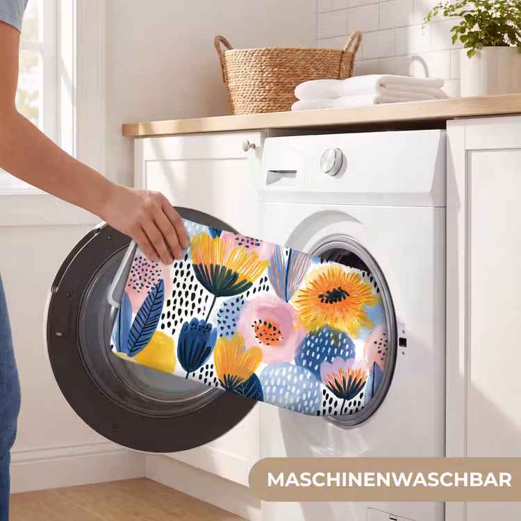 Creatief - Patroon - Kleurrijk Badmat middel 997 -USP_WasbaarDE
