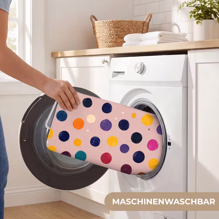 Cirkels - Patroon - Kleurrijk Badmat middel 997 -USP_WasbaarDE