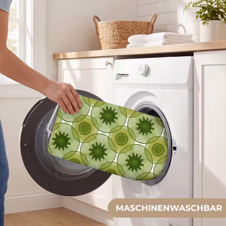Cirkels - Patroon - Groen Badmat middel 997 -USP_WasbaarDE