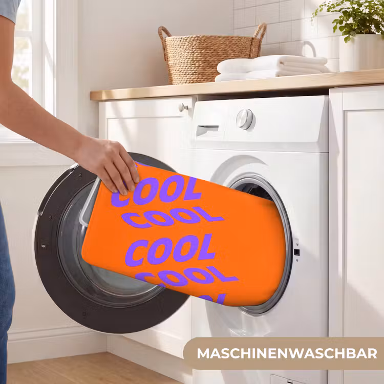 Cool - Paars - Oranje Badmat middel -USP_WasbaarDE