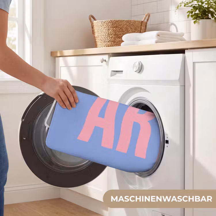 Art - Roze - Blauw Badmat middel -USP_WasbaarDE