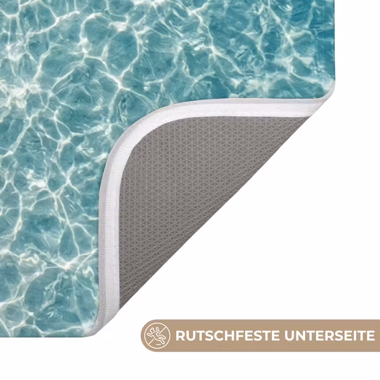 Kust - Zand - Blauw Badmat middel -USP_AntislipDE