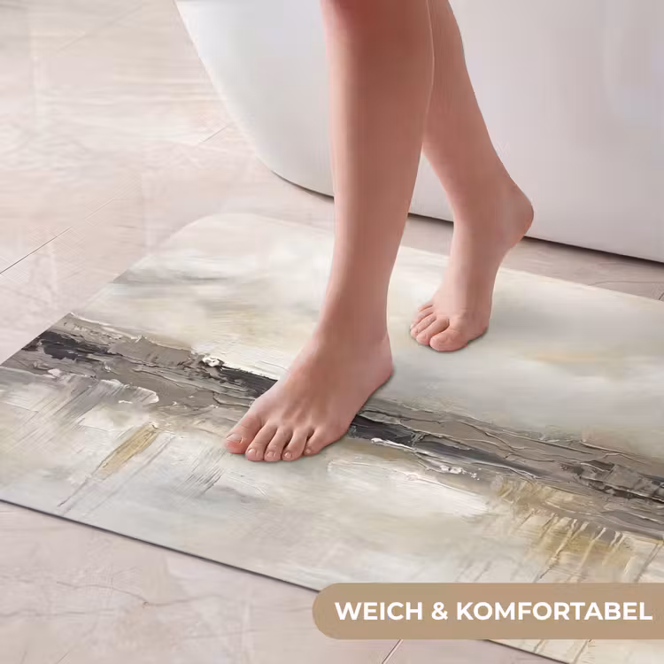 Landschap - Horizon - Natuur - Abstract - Neutraal Badmat middel -USP_ZachtDE
