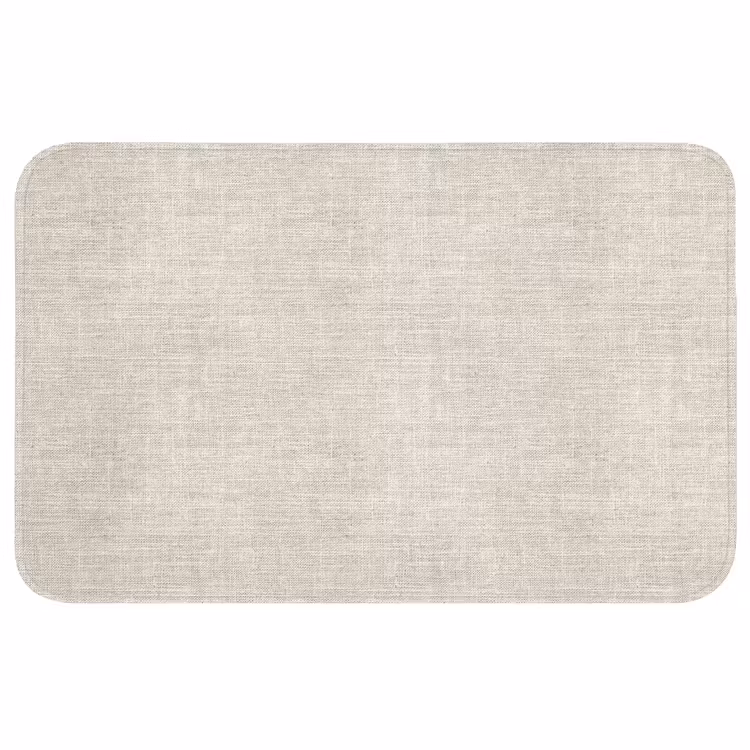 Linnen - Textuur - Beige Badmat middel 997 -3d