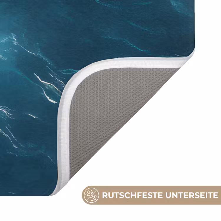 Vuurtoren - Rots - Zee - Golven Badmat middel -USP_AntislipDE