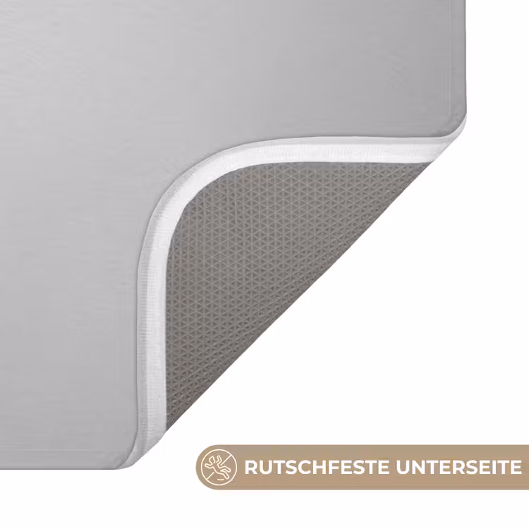 Lama - Flessen - Zwart - Wit Badmat middel -USP_AntislipDE