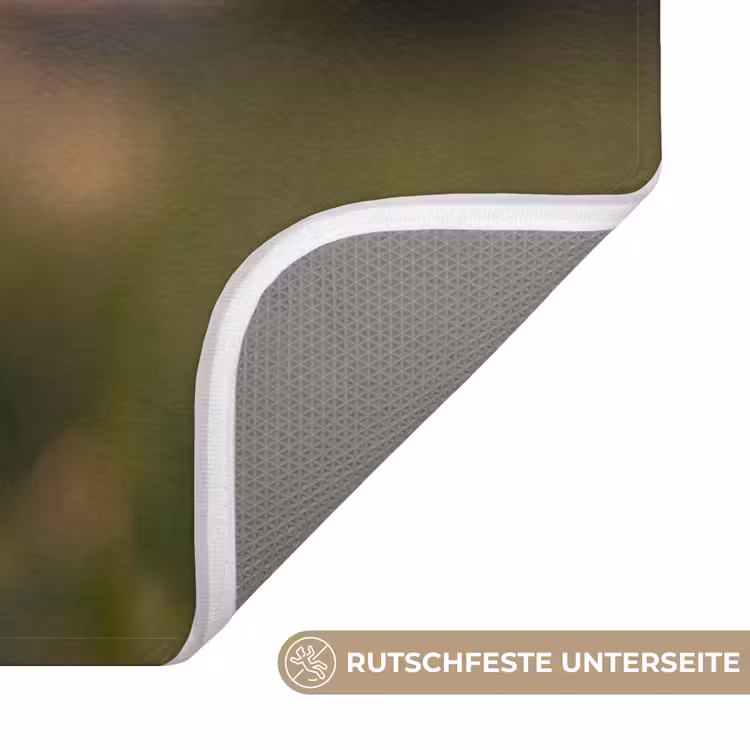 Paardenbloem - Zonsondergang - Veld Badmat middel -USP_AntislipDE