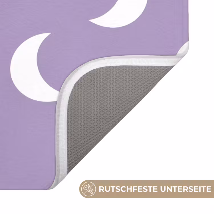 Manen - Patroon - Paars Badmat middel 997 -USP_AntislipDE