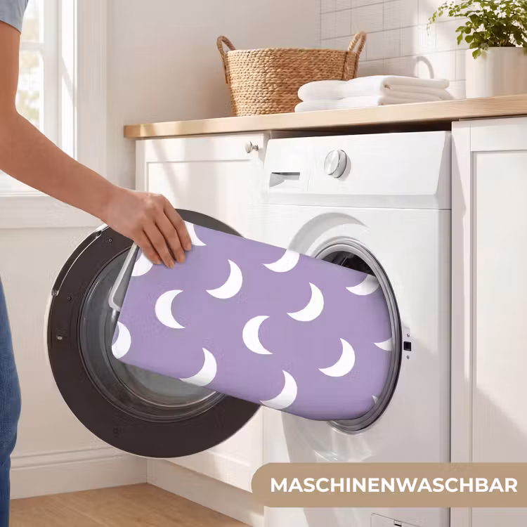 Manen - Patroon - Paars Badmat middel 997 -USP_WasbaarDE