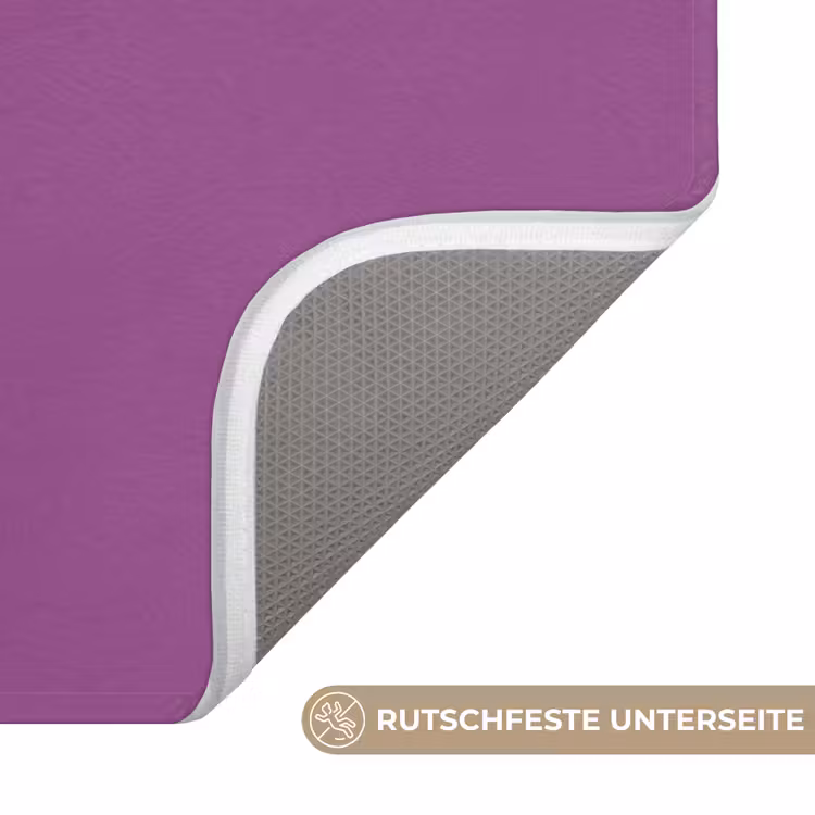 Manifest that shit - Paars - Glitter Badmat middel -USP_AntislipDE