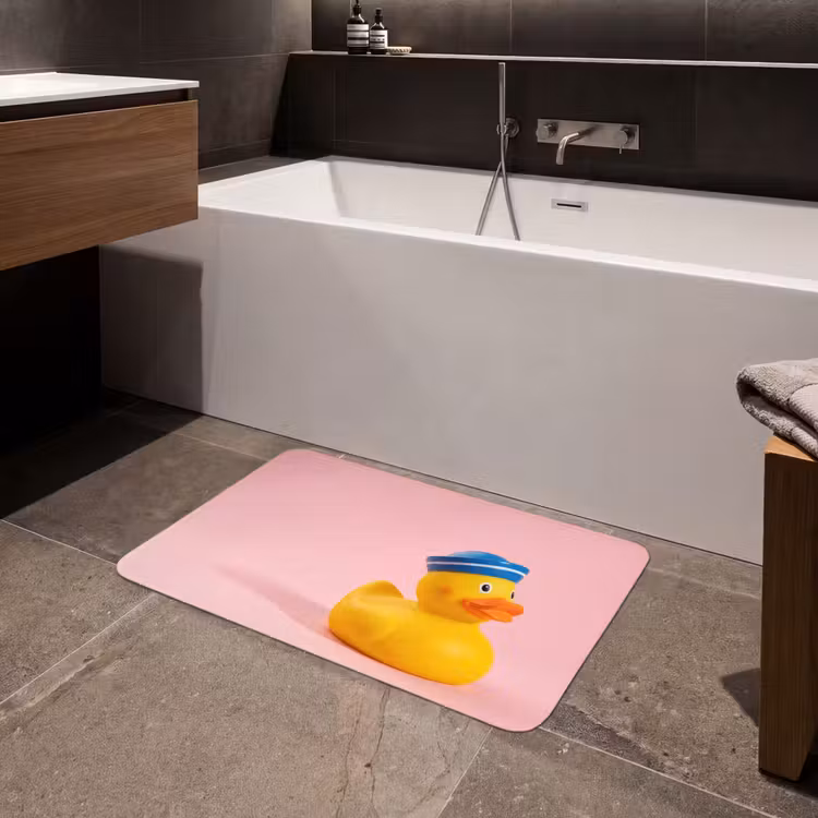 Matroos - Eend - Roze Badmat middel -sfeer3