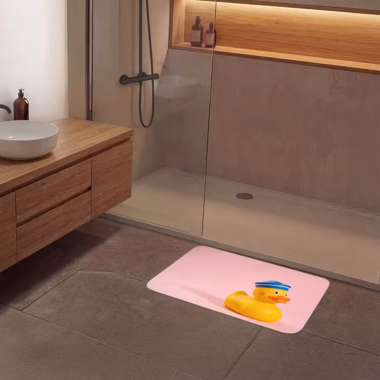 Matroos - Eend - Roze Badmat middel -sfeer2