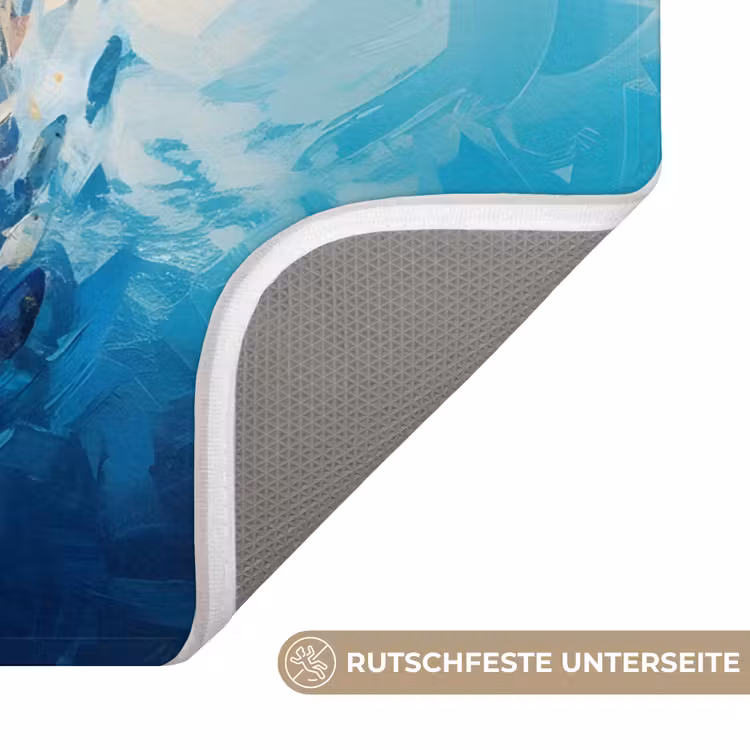 Zee - Vissen - Kleurrijk - Dynamisch Badmat klein -USP_AntislipDE