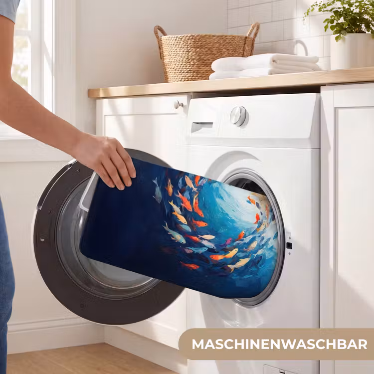 Zee - Vissen - Kleurrijk - Dynamisch Badmat klein -USP_WasbaarDE
