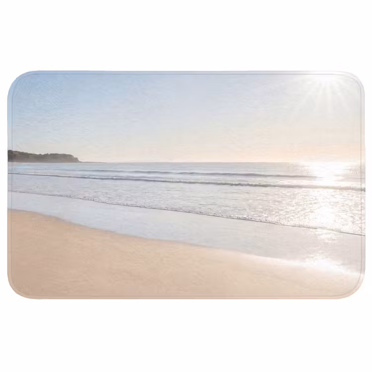 Zee - Zon - Zand Badmat middel -3d
