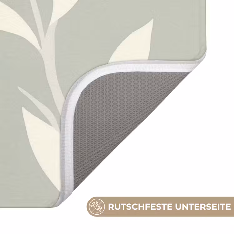 Minimalistisch - Patroon - Groen Badmat middel 997 -USP_AntislipDE