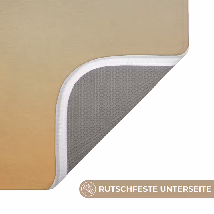Minimalistisch - Silhouet - Oranje Badmat middel -USP_AntislipDE