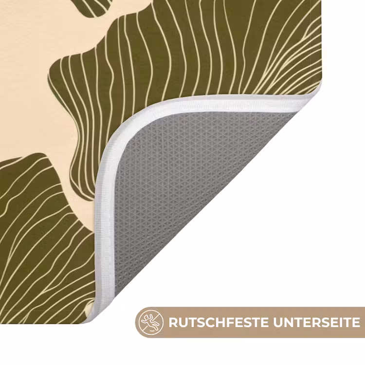 Modern - Abstract - Groen Badmat middel 997 -USP_AntislipDE