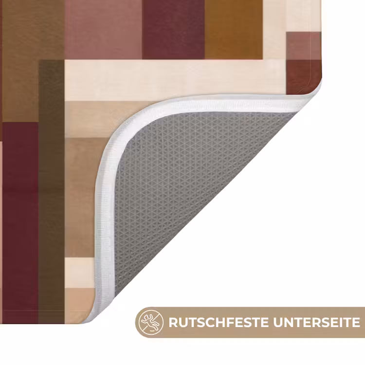 Modern - Geometrie - Kleurrijk Badmat middel 997 -USP_AntislipDE