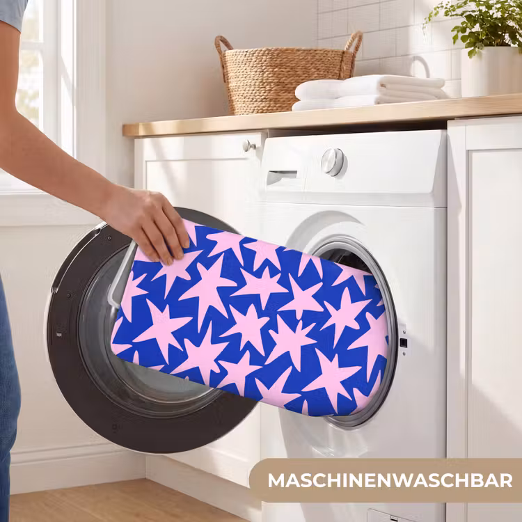 Modern - Sterren - Blauw Badmat middel 997 -USP_WasbaarDE
