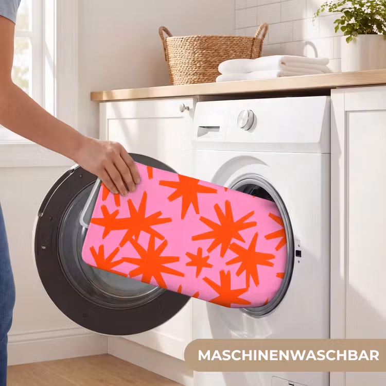 Modern - Sterren - Roze Badmat middel 997 -USP_WasbaarDE