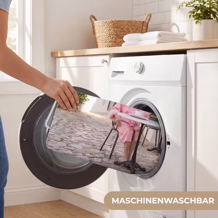 Ochtendjas - Krulspelden - Roze Badmat middel -USP_WasbaarDE