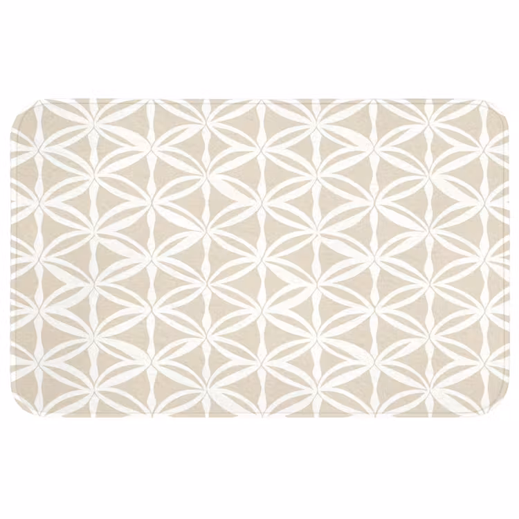 Motief - Modern - Beige Badmat middel 997 -3d
