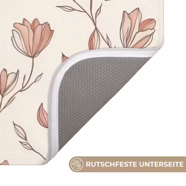 Patroon - Klassiek - Roze Badmat middel 997 -USP_AntislipDE