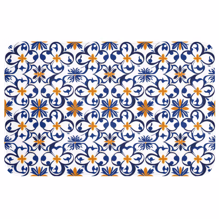 Patroon - Modern - Kleurrijk Badmat middel 997 -3d