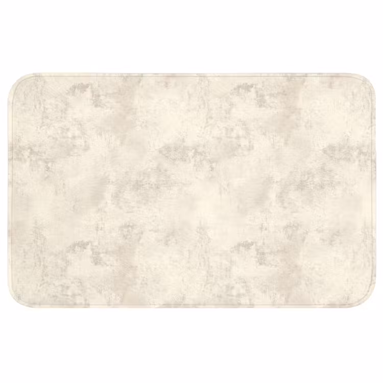 Patroon - Organisch - Beige Badmat middel 997 -3d