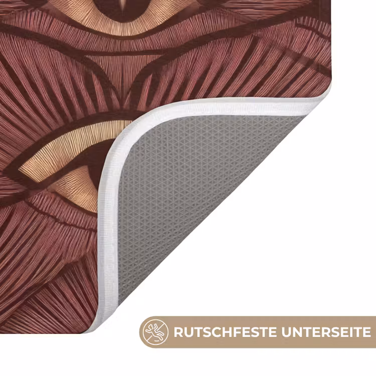Mystiek - Ogen - Bruin Badmat middel 997 -USP_AntislipDE