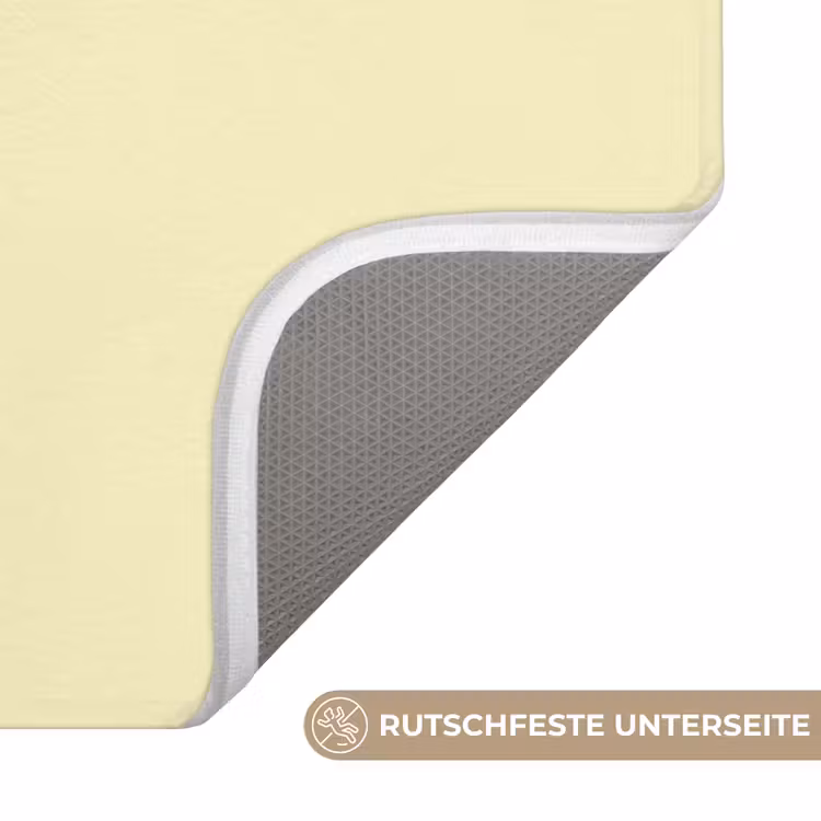 Oh hi - Geel - Monogram Badmat middel -USP_AntislipDE