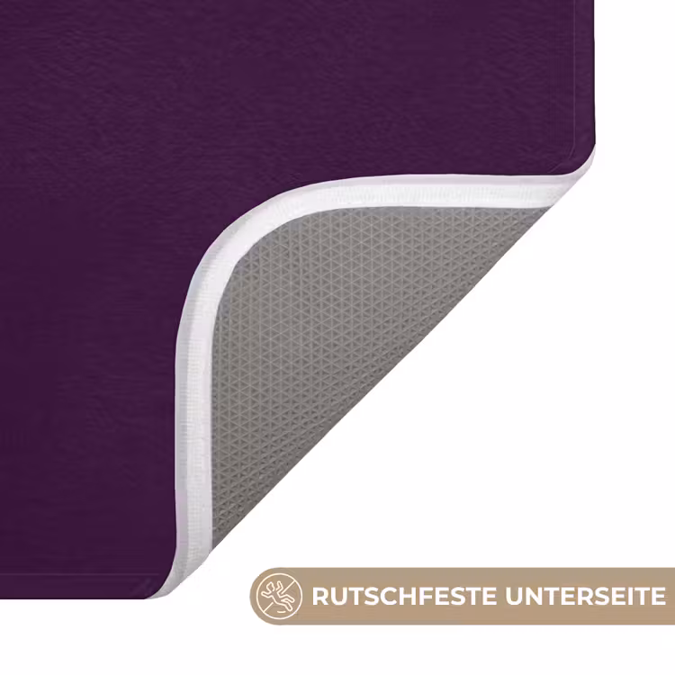 Oh hi - Paars - Cursief Badmat middel -USP_AntislipDE