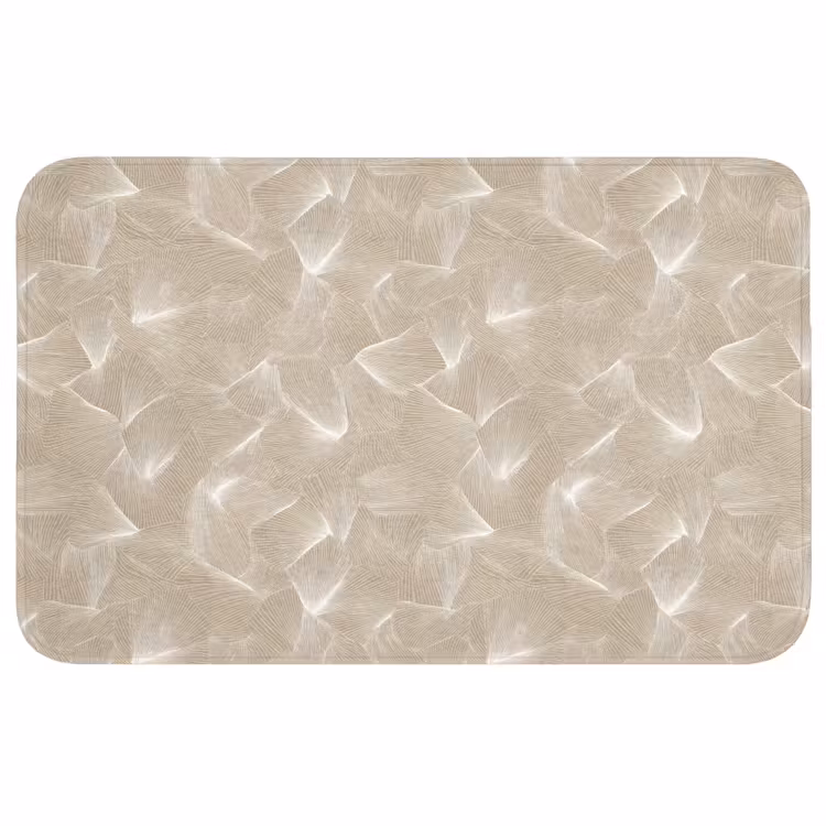 Organisch - Textuur - Beige Badmat middel 997 -3d