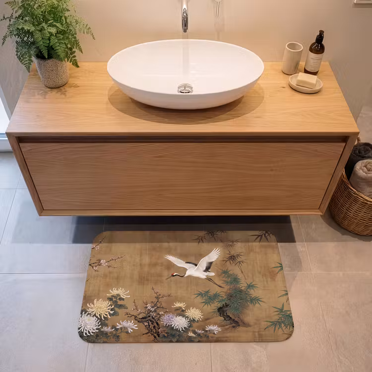 Oosters - Elegant - Kleurrijk Badmat middel -sfeer1